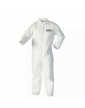 (1)KLEENGUARD A45  Liquid -Particle Protection full body Suit 2XL Yellow Lines - £6.89 GBP