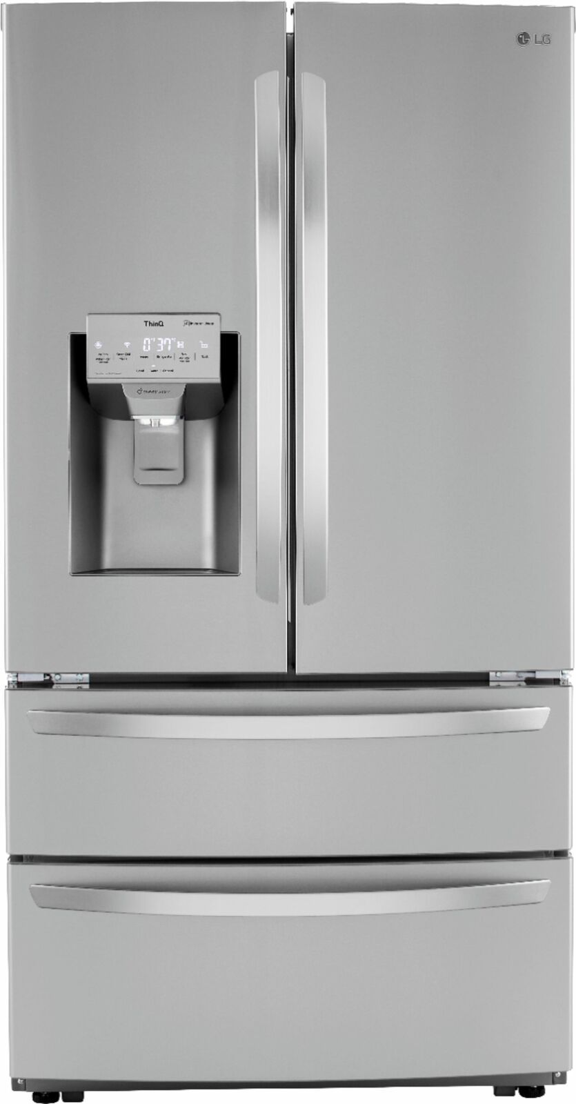 LG - LMXC22626S 22 cu. ft. 4-Door French Door Refrigerator w/ WiFi LOCAL PICKUP - £1,775.04 GBP