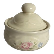 Pfaltzgraff  Tea Rose Stoneware covered round Sugar Bowl With Lid Replacment - £18.61 GBP