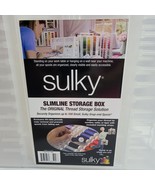 Sulky Slimline Storage Box Original Thread Organizer 104 Small Snap End ... - $44.16 CAD