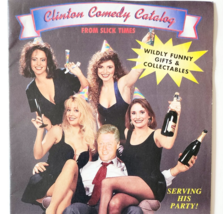 1995 President Bill Clinton Comedy Catalog Novelty Political Humor Vinta... - $24.99