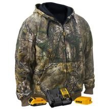 Dewalt DCHJ074D1-S 20V MAX RealTree Camo Heated Hoodie with Battery Kit- S New - £241.48 GBP