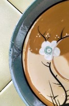 (3) Vintage Tea Cup/Saucer/Plate Sets Peach/Blue Cherry Blossom Lusterware Japan - £22.94 GBP