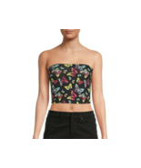 No Boundaries Juniors&#39; Bandeau Tube Top Butterfly L (11-13) - $273.09 MXN
