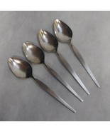 Oneida Community Satinique (Older) Table Serving Spoons 4 8.25&quot; Stainles... - £15.71 GBP