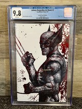 Johnny Desjardins Bloody Spot Foil Wolverine Sketchbook Sdcc Excl. Le 25 Cgc 9.8 - $483.74