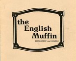 The English Muffin Restaurant &amp; Lounge Dinner and Late Night Menus - £14.08 GBP