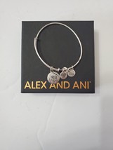 Alex And Ani Gorilla The Ellen Fund Silver Bangle Bracelet - £7.86 GBP