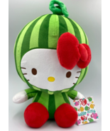 Xlarge Hello Kitty Plush Toy Watermelon Fruit Dress 13 inch Sanrio Cute ... - €24,67 EUR