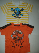 Tough Skins Infant Toddler Boys T Shirt Sizes 12 M 18M 3T  NWT Skulls - £5.53 GBP