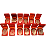 WATERFORD CRYSTAL 12 DAYS OF CHRISTMAS ORNAMENTS COMPLETE SET OF 12 (198... - $10,055.17 MXN