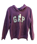 Gap women M Medium hoodie pullover spell-out purple NWT 2011 - £23.36 GBP