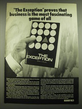 1968 McGraw Hill The Exception Book by Otto J. Scott Advertisement - £14.52 GBP