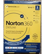 Norton 360 Deluxe 5 Devices 1 Year Windows Download New! - $561.81 MXN
