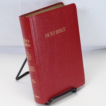 Holy Bible New Revised Standard Version  1990 Red Letter Study Helps Cokesbury - £20.34 GBP