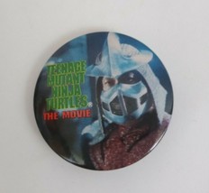 1991 Teenage Mutant Ninja Turtles The Movie Master Shredder 2&quot; Pin Button - $3.87