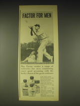 1962 Max Factor Toiletries for Men Ad - Fatal for Women - £14.72 GBP