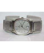 Omega De Ville Automatic Stainless Steel Silver Dial Date Oval/Round Wat... - $948.13 CAD