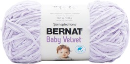 Spinrite Bernat Baby Velvet Big Ball Yarn Lilac Blooms 1 Pack of 3 Skein - $1,378.03 MXN