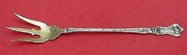 Peony by Wallace Sterling Silver Lettuce Fork 9 1/8" Gold-washed Serving - $187.11