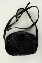 Designer Evening Purse Whiting Davis Black Metal Alumesh Shoulder Handbag - £14.27 GBP