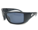 Costa Sonnenbrille Blackfin 06S9014 901402 Matt Schwarz Rahmen Grau Gläs... - $133.64
