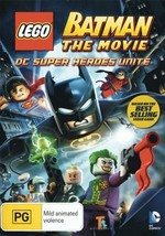Lego Batman The Movie DC Super Heroes Unite DVD | Region 4 - £9.48 GBP