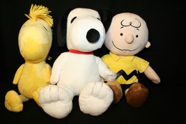 Kohl's Cares 4 Kids Peanuts Charlie Brown Snoopy Woodstock Plush Set Good Grief - £60.09 GBP