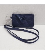 Vera Bradley Ultralight Zip ID Case and Lanyard Scroll Navy Water Repellent - €11,44 EUR