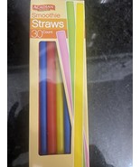Smoothie Straws, 30 Count. 6 pack bundle with DMC spoon. Large straws. W... - €29,76 EUR