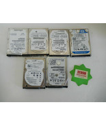 Lot of 6 SATA Hard Drives Laptop For Parts not working AS IS - £35.28 GBP