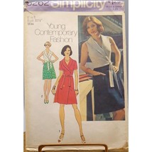 Vintage Sewing PATTERN Simplicity 6262, Young Contemporary Fashion, Misses 1974 - £16.05 GBP