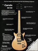 Carvin DC150 electric guitar advertisement original 1979 DC 150 ad print - £3.62 GBP