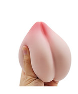 Decompression Sex Toys With Hole Peach Soft TPE Male Manual Masturbator for Man - $29.99