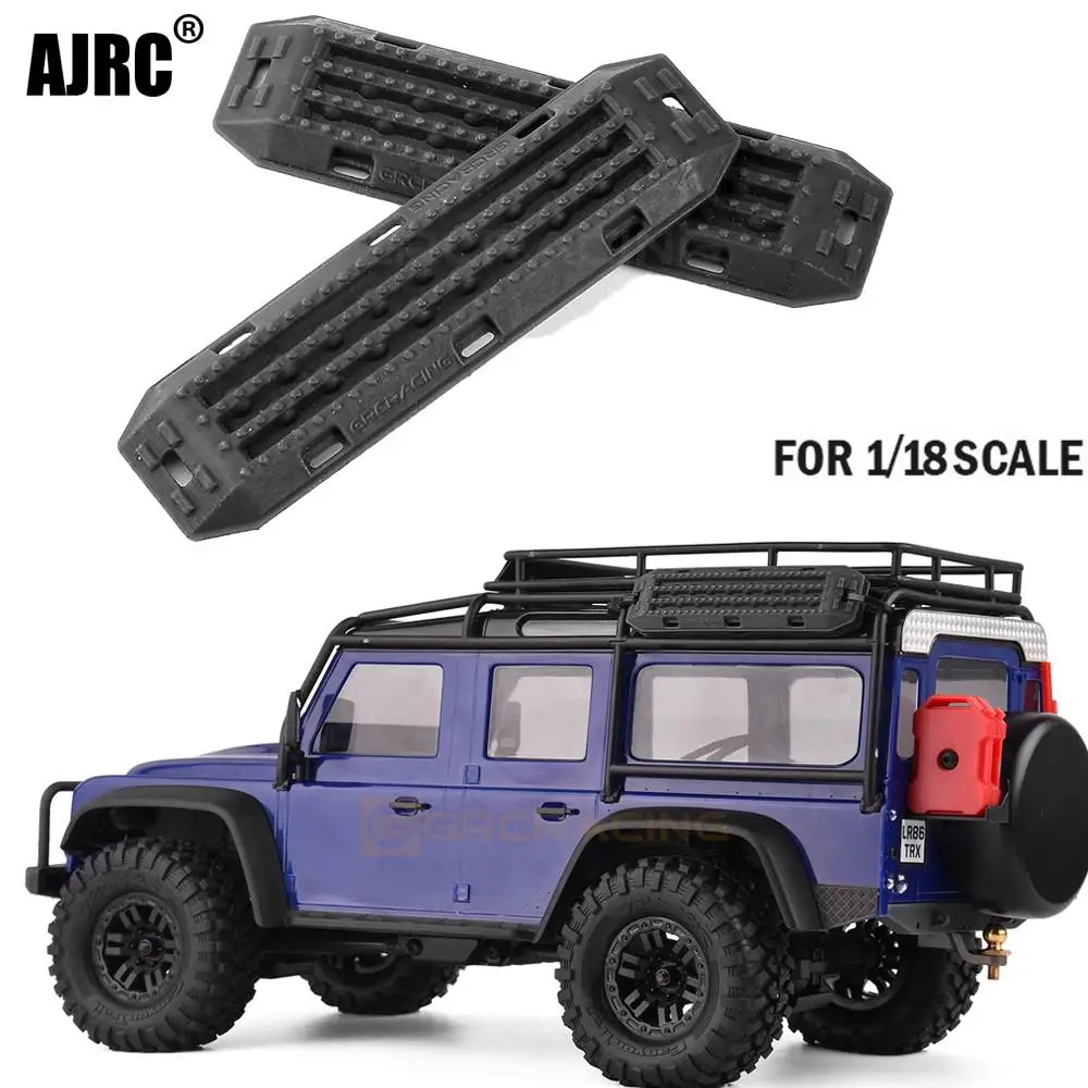 Ajrc Escape Board Climbing Car Skid Plate For 1/18 Rc Tracked Vehicle Traxxas - £7.58 GBP+