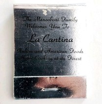La Cantina Restaurant Vintage Matchbook Italian Food Matches Unstruck E19E - $19.99