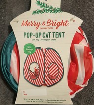 Merry&amp; Bright Pop Up Cat Tent - $225.58 MXN