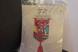 Candamar Needlepoint Kit Christmas Three Kings 1983 Something Special 30374 - $177.64