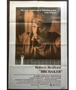 BRUBAKER (1980) Robert Redford as Undercover Prison Warden Posing as Inm... - $102.90 CAD
