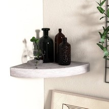  Wall Corner Shelf Concrete grey Honeycomb MDF, metal Small - $1,429.25 MXN