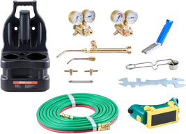 Oxygen Acetylene Torch Kit, Gas Welding Torch Kit, 14PCS Portable Oxy Acet - $283.39