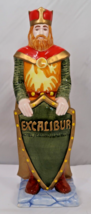 Excalibur Hotel Casino 10.5&quot; Figural Vase Las Vegas Knight Souvenir Vintage - £44.44 GBP