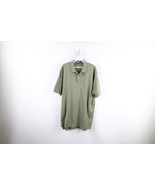 Vintage 90s Ralph Lauren Mens Large Faded Collared Golf Polo Shirt Moss ... - $39.55