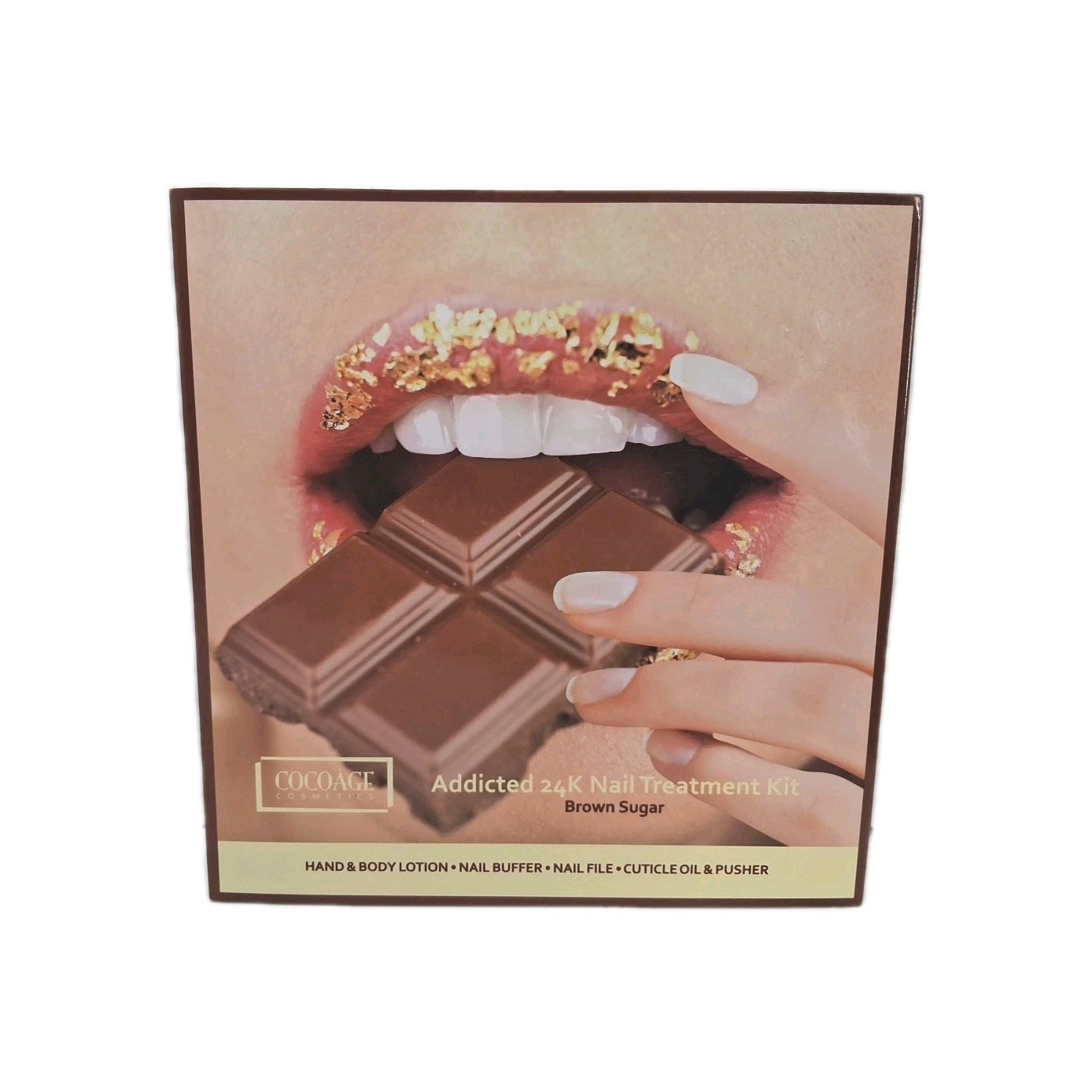 Cocoage Cosmetics Addicted 24K Hand and Body Creme Brown Sugar 3.4 oz Na... - $31.65