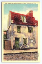 Postcard Pink House Pre-Revolutionary Tavern Charleston South Carolina - £2.80 GBP