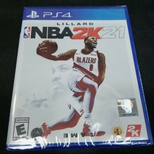 NBA 2K21 PlayStation 4 PS4 Game Damian Lillard Brand New