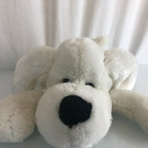 Chosun Stuffed Plush Solid White Puppy Dog Black Nose Floppy Beanbag Toy... - $89.09