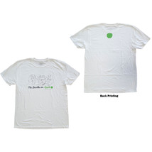 White The Beatles On Apple Official Tee T-Shirt Mens Unisex - £26.89 GBP
