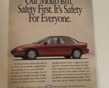 1995 Chevy Cavalier Vintage Print Ad Advertisement pa16 - $8.90