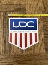 Auto Decal Sticker UDC Ultra Defense Corp - £68.63 GBP